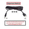 chenyang USB 2.0 to DC 5V 5.5x2.1mm Power Plug Barrel