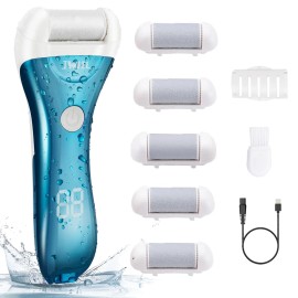 Nail Products Electric Rechargeable Foot File, Foot Scrubber & Callus Remover