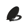 Kohler K4713-RL-7 French Curve Elongated Closed-Front Toilet Seat with Soft
