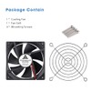 GDSTIME 92mm Fan 92 x 25mm Dual Ball Bearing Brushless