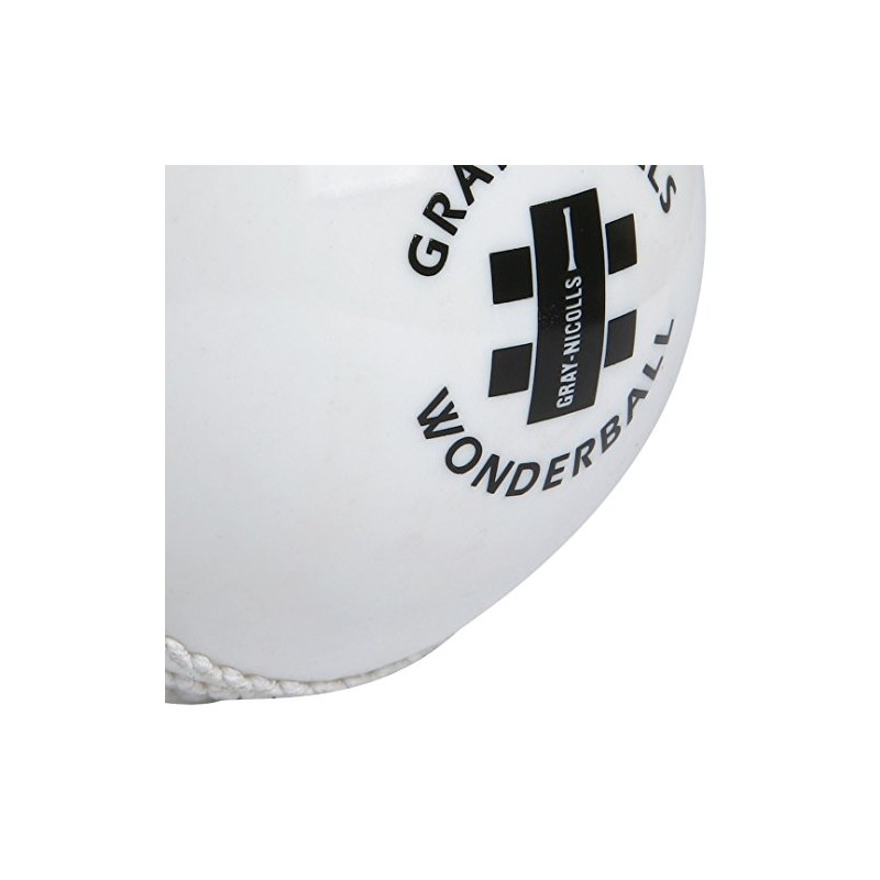 Gray-Nicolls Mens Wonderball Training Cricket Ball - White, Senior