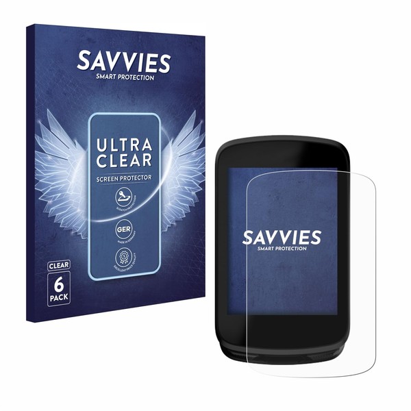 Savvies 6 Pack Screen Protector compatible with Magene C606 Protection