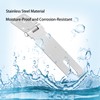 Tanbupu 2Pcs Door Locks Hasp Latch,5 Inch 304 Stainless Steel