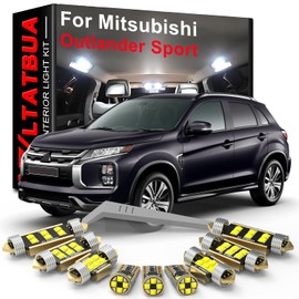 WLTATBUA LED Interior Light Kit Package Replacement for Mitsubishi Outlander Sport 2011 2012 2013 2014 2015 2016 2017 2018 2019 2020 2021 2022