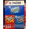 Mondelez International Mini variedade de biscoito Oreo Pk/Nutter Manteiga/Chips Ahoy