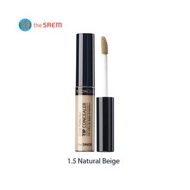 THE SAEM Cover Perfection Tip Concealer 6.5g  SPF28/PA++, Shade:1.25 Light Beige