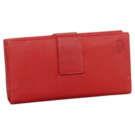 Luxury Ladies Leather Wallet Purse Zip XXXL 18.5 cm DIFFERENT COLOURS