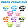 Wal Base Kids Swimming Goggles, Soft Silicone Rubber, Leak-Proof Durable