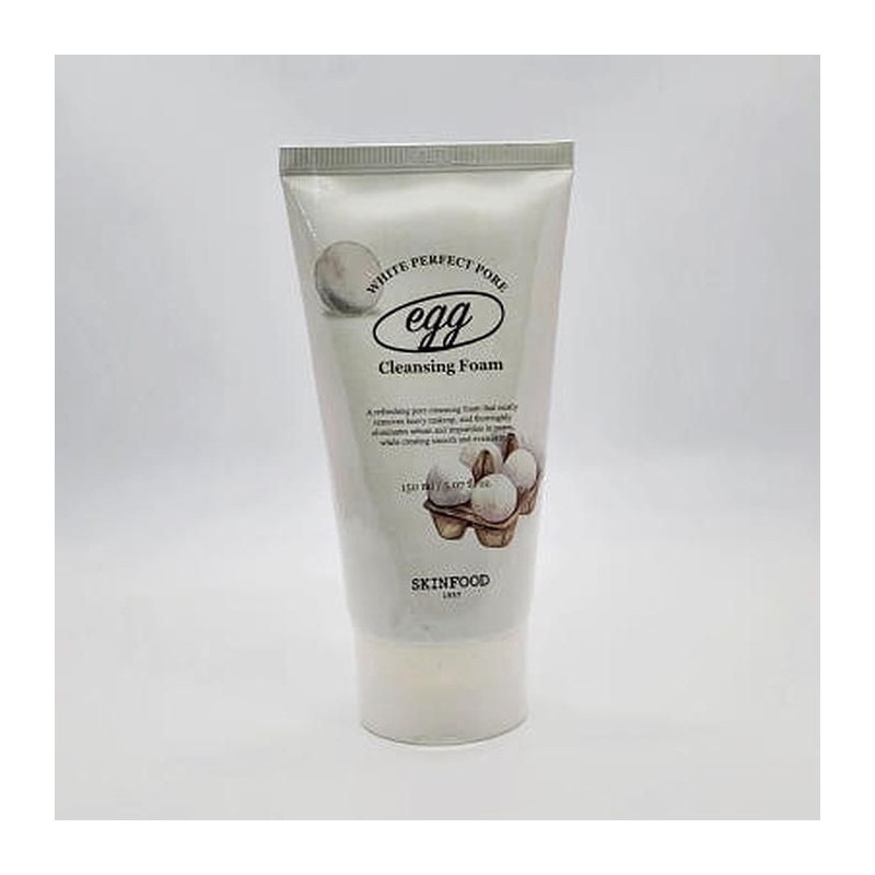 Skinfood Egg White Perfect Pore Cleansing Foam 150ml (New) x3SET(LC)