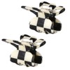Butterfly Hair Clips Chess Board Hair Clips for Women Cute