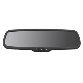 Espejo Retrovisor Del Coche De 4.3 Pulgadas, Elegante Monitor Retrovisor Con Resolución De 480 X 272 Monitor De Atenuación Automática Con Soporte Negro Con Función De Atenuación Automática
