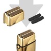 OXSITO 1Pack Golden Pro Replacement Foil and Cutters for Babylis