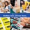 1,000 Label Outfitters 4 x 2 inches Printable Fluorescent Neon
