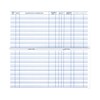 6 Pack Premium 48 Page Transaction Registers - 26/27/28 Calendars