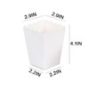White Popcorn Boxes Mini Paper Popcorn Containers for Party,24 PCS