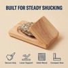 Fansoftiks Oyster Shucking Opener Shucker Seafood Clamp Tool Holder Shellfish