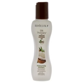 Biosilk Silk Therapy with Organic Coconut Oil Moisturizing Shampoo Unisex Shampoo 2.26 oz