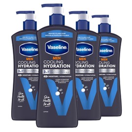 Vaseline Men Healing Moisture Body Lotion Cooling 20.3 oz