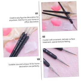 DOITOOL 6Pcs Fine Detail Paint Brush for Watercolor Painting Professional Artist Drawing Pens for Precision Techniques for Art Lovers Beginners