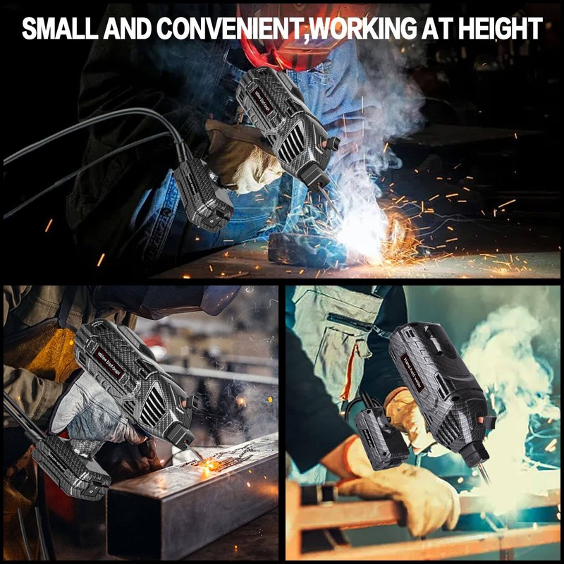 Welding Machine Handheld,20-120A 110V Portable Stick Welder 20pcs Rods,IGBT Hand