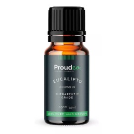 ProudCo Aceite Terapeutico Esencial De Eucalipto 15ml 100% Natural
