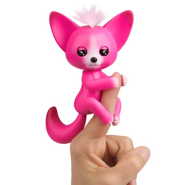 WowWee Fingerlings - Interactive Baby Fox - Kayla (Hot Pink)