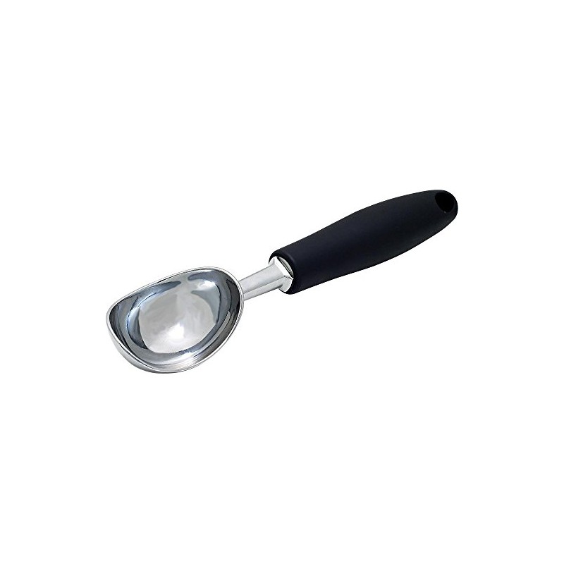 homiez "Pallina Ice Cream Scoup, Silver/Black, 20 cm