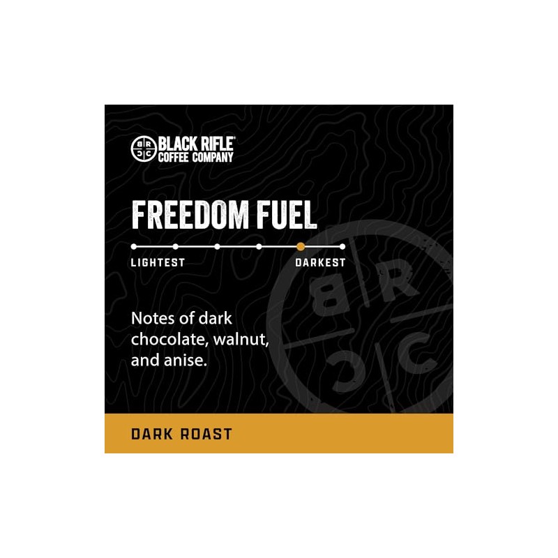 Black Rifle Coffee Company Dark Roast Coffee Pods – 100%