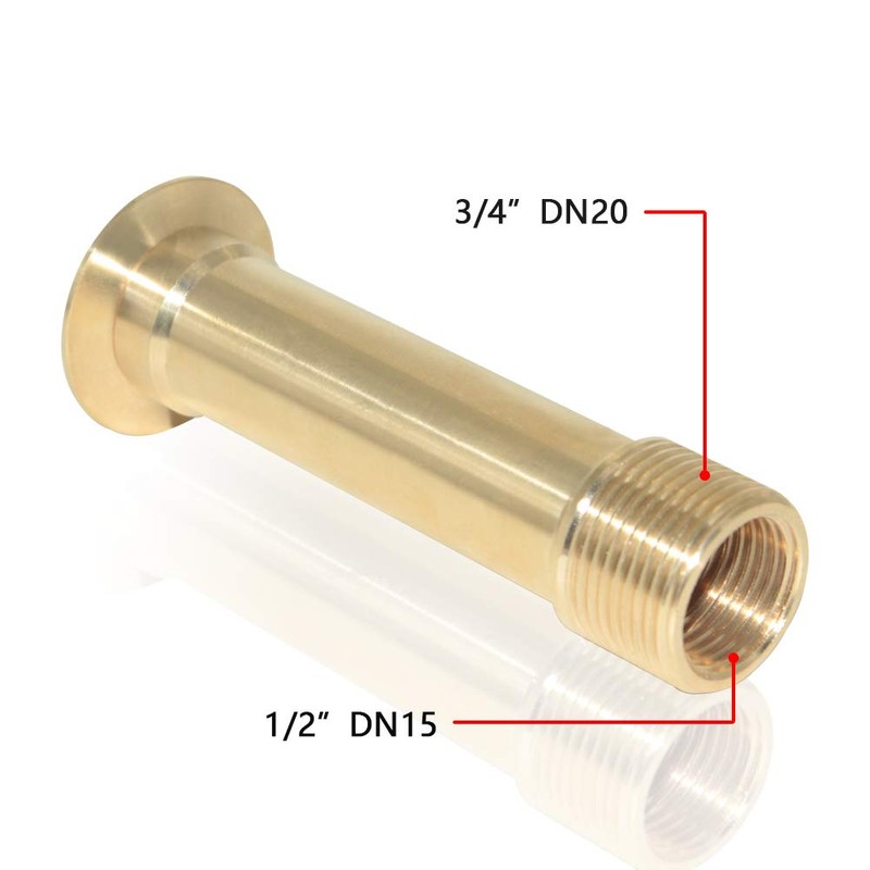 Hooshing 1/2" DN15 and 3/4" DN20 Brass Bell Fountain Nozzle