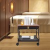 Beauty Salon Nail & Foot Bath Spa Portable Trolley, Durable