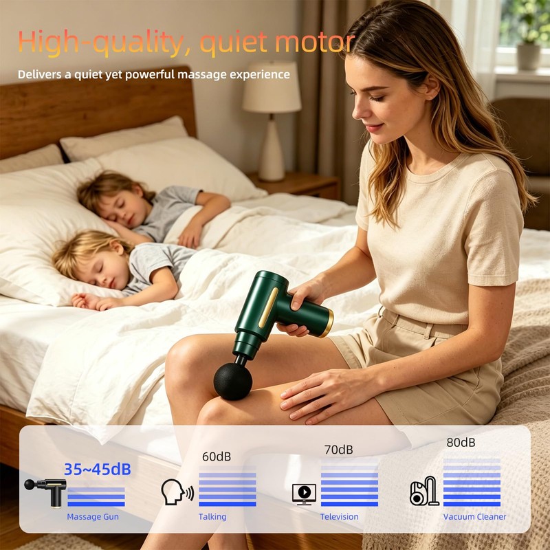 Massage Gun, Electric Massager, Suitable for Whole Body to Relieve