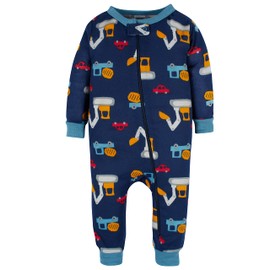 Onesies Brand Baby Boy's 3-Pack Snug Fit One-Piece Cotton Pajamas, Truck, 18 Months