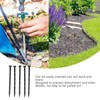 50Pcs Edging Stakes Spiral Nylon Landscape Anchoring Spikes for Paver