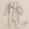 BemeyourBBs Newborn Baby Boy Girl Fall Winter Clothes Zipper Hooded