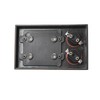 Huber Doorbell Polycarbonate Dual Surface Mount Rectangular Real Metal and