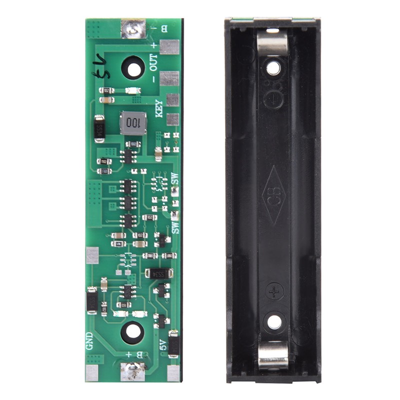 5V UPS 18650 Lithium Battery Boost Step Up Charging Module