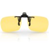 BEZLIT Clip-On Sunglasses Polarised Glasses Attachment Women Men 30441, yellow