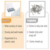 Mr. Pen- Wood Screws Assortment Kit, 152 pcs, Silver, Phillips