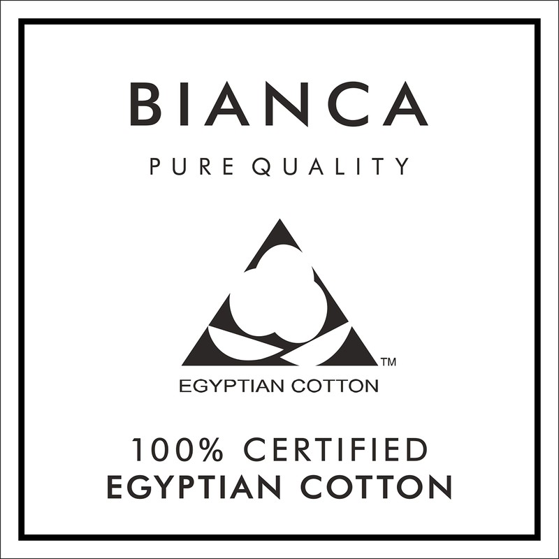 Bianca Fine Linens 180 Thread Count Egyptian Cotton Standard 50x75cm