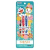 Showa Note Doraemon Sarasa Clip, Set of 4 Colors, B