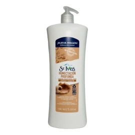St. Ives Crema Corporal con Avena y Karité, Humectación Profunda, 1 L