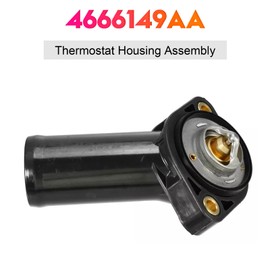 Areyourshop Thermostat Housing Assembly 4666149AA for Jeep Wrangler JK 2007-2011 V6 3.8L