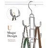 Purse Hanger for Closet, 360 Degree Purse Organizer with 10