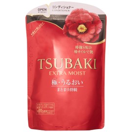 TSUBAKI エクストラモイスト コンディショナー 詰め替え用 (パサついて広がる髪用) 345ml