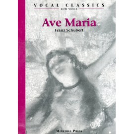 Ave Maria * Schubert * Low Voice Vocal Classic * Ships from the Publisher!