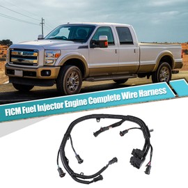 X AUTOHAUX 1 Pcs Car Fuel Injector Engine Wire Harness 5C3Z9D930A for Ford F-450 Super Duty 2005-2007 for Ford F-350 Super Duty 2005-2007
