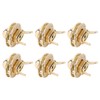 10 Sets/Pack Purse Lock Classic Style 2.1x2.7cm / 0.8x1.1in Replaceable