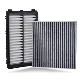 Engine & Cabin Air Filter Kit for Hyundai Tucson(2022-23); Santa Cruz(2022-26), Santa Fe(2021-25), Sonata(2020-25); for Kia K5(2021-25); Replace: 28113-L1000 97133-L1000
