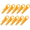 Tbest Data Cable Stripper 10pcs Wire Stripper Multipurpose Mini Cable
