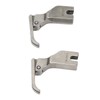2pcs Flat Bed Sewing Machine Zipper Foot Professional Rust Prevention